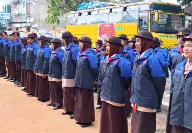 Pelepasan Kontingen Raidasu VIII 2023 Kwarcab Padangsidimpuan